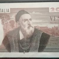 Eccellente banconota da lire 20.000