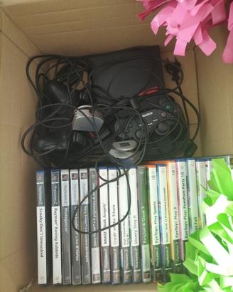 play station 2 slim con giochi