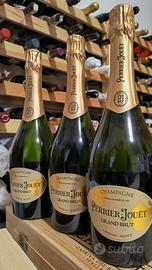 lotto bottiglie di champagne Perrier Joeut 