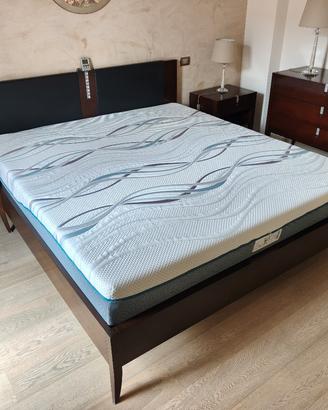 camera da letto luxury  comò, 2 comodini e letto 