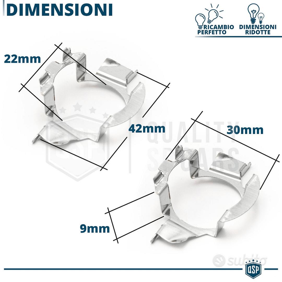 Subito - RT ITALIA CARS - Adattatori LED H1 Per Ford FIESTA 7