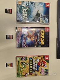 set giochi switch vendibili anche singolarmente