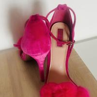 Sandali rosa tacco 10