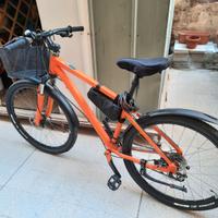 Mountain bike arancione