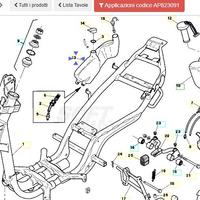 Serbatoio olio Aprilia SR50 AP8230913