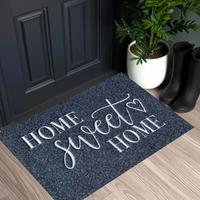 1pz Tappeto decorativo Morbido home sweet home 