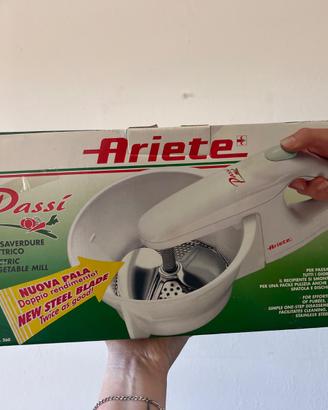 Passaverdure elettrico Ariete bianco Passì