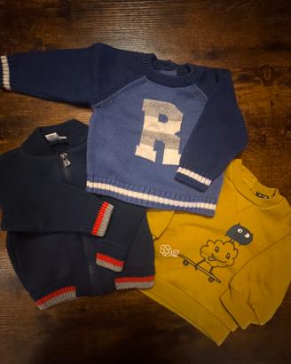 Felpe neonato 6 mesi