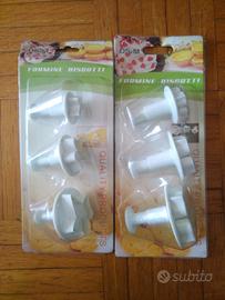 stampini per marzapane, pasta da zucchero ecc. 