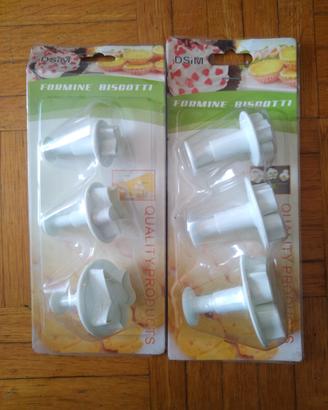 stampini per marzapane, pasta da zucchero ecc. 