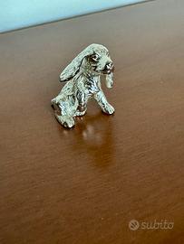 Cagnolino in Argento massicio 925 (razza cocker)
