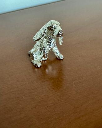 Cagnolino in Argento massicio 925 (razza cocker)