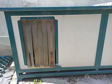 cuccia doppia coibentata per cani