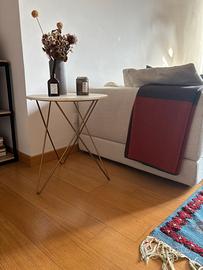 Tavolo marmo con gambe in metallo