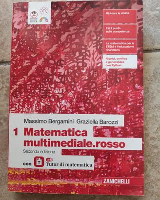 1 matematica multimediale rosso 9788808764652 