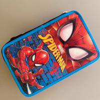 Astuccio 3 piani Spiderman