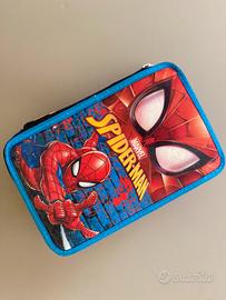 Astuccio 3 piani Spiderman