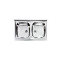 lavello d'appoggio 2 vasche mondial 