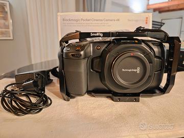 Blackmagic Pocket Cinema Camera 4k + Cage Smallrig