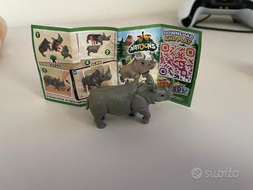 Kinder Sorpresa Natoons 2022/23 Rinoceronte