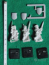 3 Tomb Guard metallo Warhammer FB/ Old World