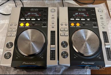 Pioneer Cd-j 200 funzionanti!! cd e cd mp3!!