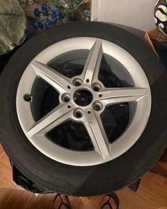 4 Cerchi originali BMW R16 e pneumatici 205/55