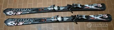 Sci Volk AC1 e bastoncini Lekj 110 cm