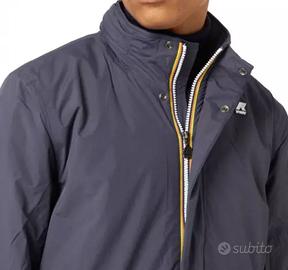 Giacca Uomo K-Way Amaury Ripstop Prime Marmotta M