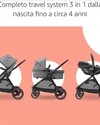 trio carrozzina  ovetto passeggino