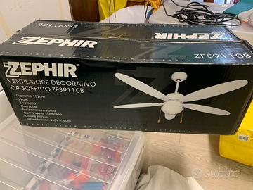 Ventilatore a pale con luce