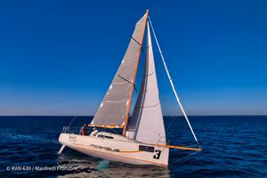 Barca a vela da regata