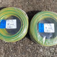 Filo giallo verde 6 mmq