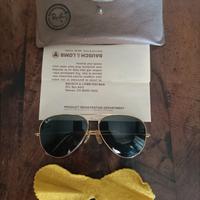 Occhiali Ray-Ban Aviator full set anni 60/70