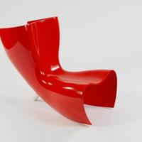 Poltrona Cappellini Felt Chair, design Marc Newson