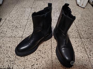 stivaletto in pelle geox