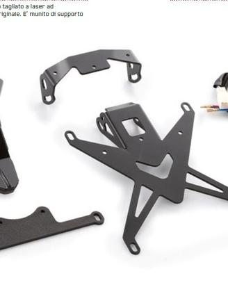 Kit portatarga regolabile Aprilia Caponord 1200 Ra