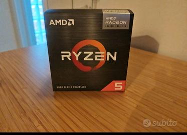 Cpu ryzen 5 5600g + dissipatore amd
