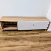 Mobile TV Ikea Besta 180cm rovere chiaro