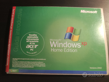 Windows XP Home Edition 2002 Key originale