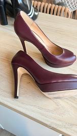 Scarpe Bata n 37 bordeaux
