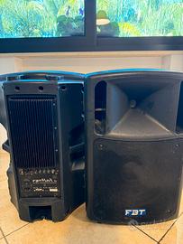 🔊 Coppia casse attive FBT MaxX 6A – professionali
