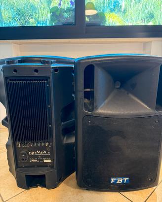 🔊 Coppia casse attive FBT MaxX 6A – professionali