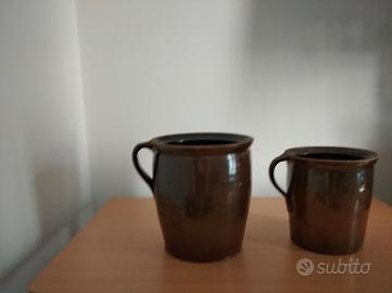 piccoli orci in coccio