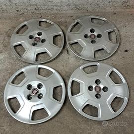 4 - COPRICERCHI ORIGINALI FIAT 15"
