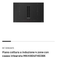 Piano Cottura Induzione con cappa integrata 