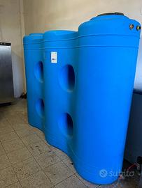 Serbatoio polietilene 2000 lt e idrociclone inox