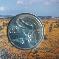500 lire argento flora e fauna 1993