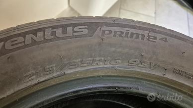 4 pneumatici Hankook 215/55 r16 93v