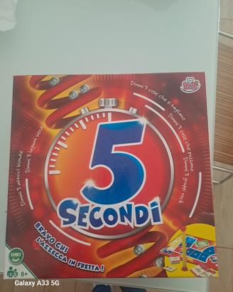 Gioco in scatola 5 secondi 
